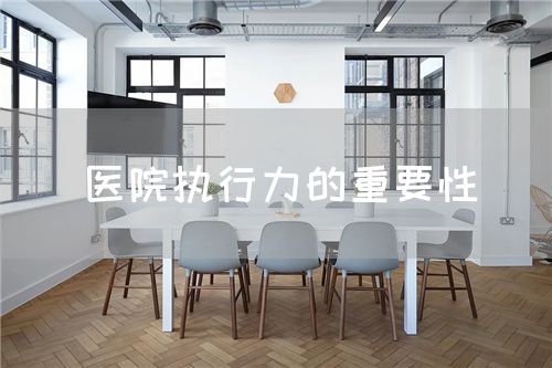 醫院執行力的重要性(圖1)