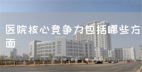 醫院核心競爭力包括哪些方面(圖1)