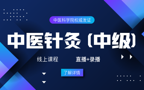 中醫(yī)針灸(中級)證書