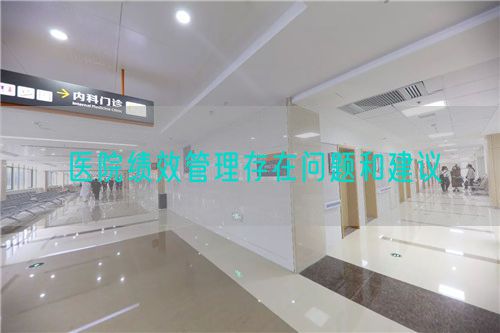 醫院績效管理存在問題和建議(圖1)