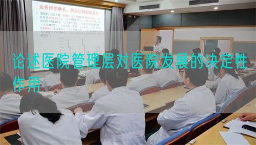 論述醫院管理層對醫院發展的決定性作用(圖1)