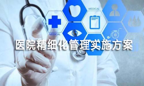醫院精細化管理實施方案(圖1)